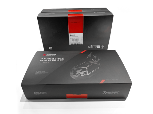 Akrapovic Titanium Foot Pegs - F-D12T1 - Ducati Multistrada V2 S