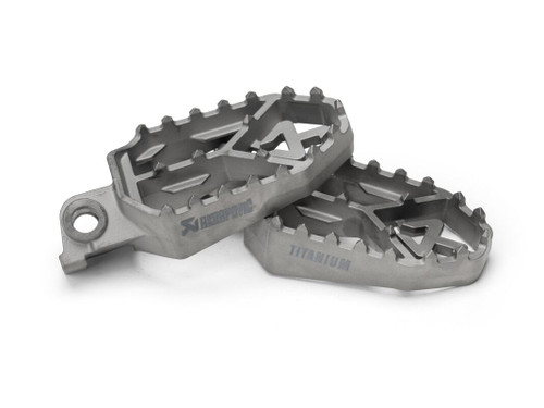 Akrapovic Titanium Foot Pegs - F-KTM12T1 - KTM 790 Adventure