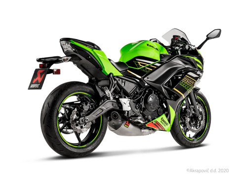 Akrapovic Racing Line Full Exhaust System Street - S-K6R12-HEGEHT - Kawasaki Ninja 650