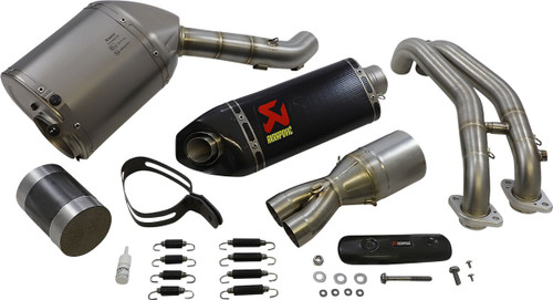 Akrapovic Racing Line Exhaust System - S-A6R4-HAPC - Aprilia RS 660