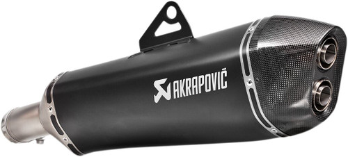 Akrapovic Slip-On Line Muffler - S-B8SO6-HZAABL - BMW F 650 GS