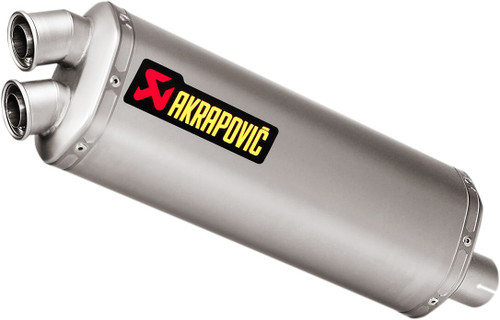 Akrapovic Slip-On Line Muffler - S-H10SO16-WT - Honda CRF1000L Africa Twin