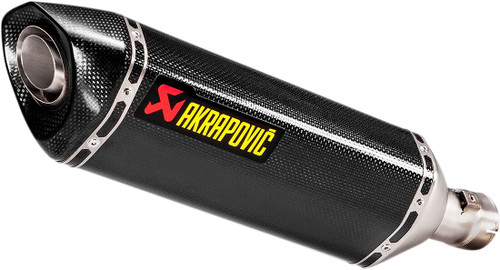 Akrapovic Carbon Fiber Slip-On Line Muffler - S-S10SO12-HRC - SUZUKI GSX-R 1000 ABS