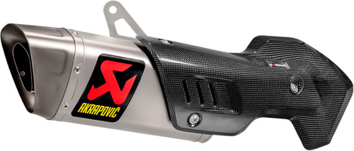 Titanium Slip-On Line Muffler - S-D12SO9-HAPT - DUCATI MULTISTRADA 1200 S ABS