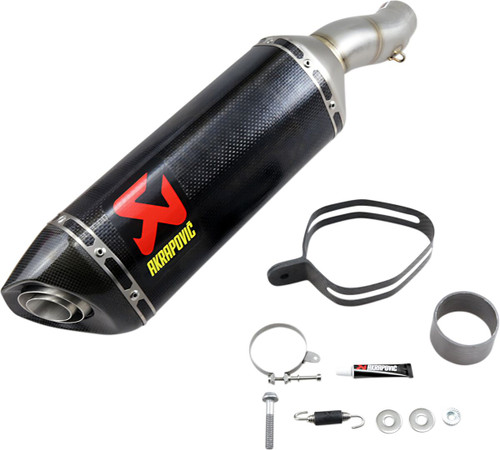 Carbon Fiber Slip-On Line Muffler - S-K6SO7-ZC - KAWASAKI ZX-6 R 600