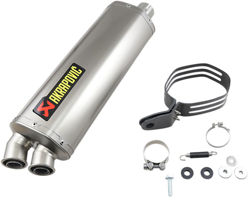 Akrapovic Titanium Slip-On Line Muffler - S-H10SO22-HWT - HONDA CRF 1000 L ABS