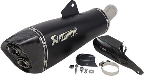 Akrapovic Titanium Slip-On Line Muffler - S-B12SO22-HALAGTBL - BMW R 1250 R ABS