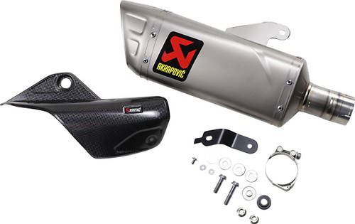 Titanium Slip-On Line Muffler - S-Y10SO18-HAPLT - YAMAHA YZF-R1 1000