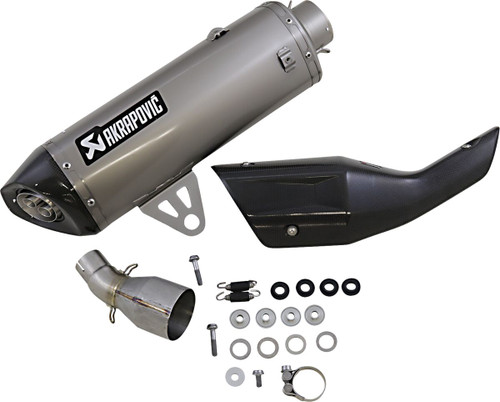 Titanium Slip-On Line Scooter Muffler - S-B4SO2-HRT - BMW C 400 GT ABS
