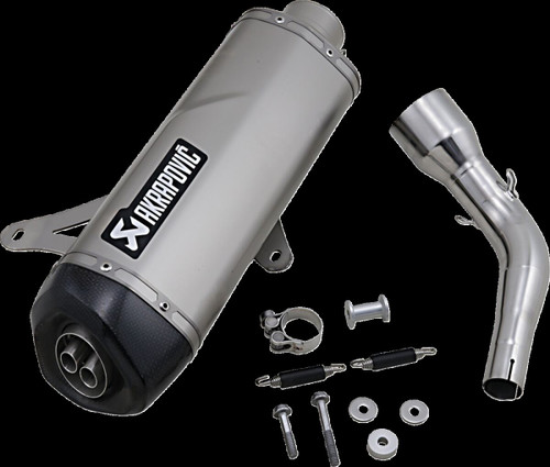 Stainless Steel Slip-On Line Scooter Muffler - S-VE3SO9-HRSS - VESPA GTS 250 I.E. ABS