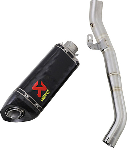 Slip-On Line Muffler - S-T7SO3-APC - TRIUMPH STREET TRIPLE 765 R LRH ABS