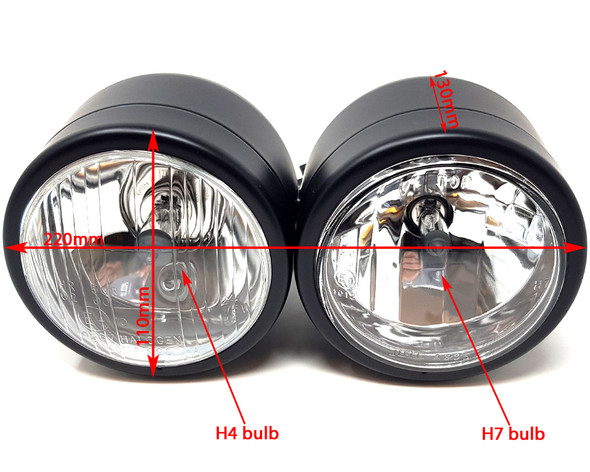 Motorbike Headlight for Honda CB 125 TD & CG125 Brazil Model