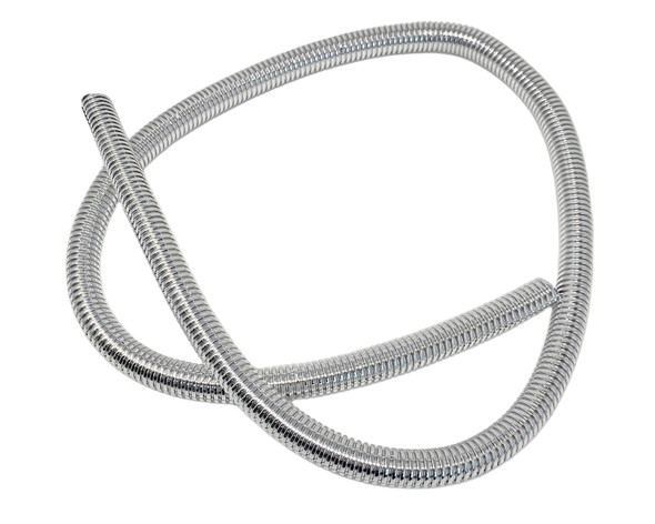 Motorcycle Trike Cable Cover Custom Chrome Thick Spiral Wire Wrap 11mm x 1m