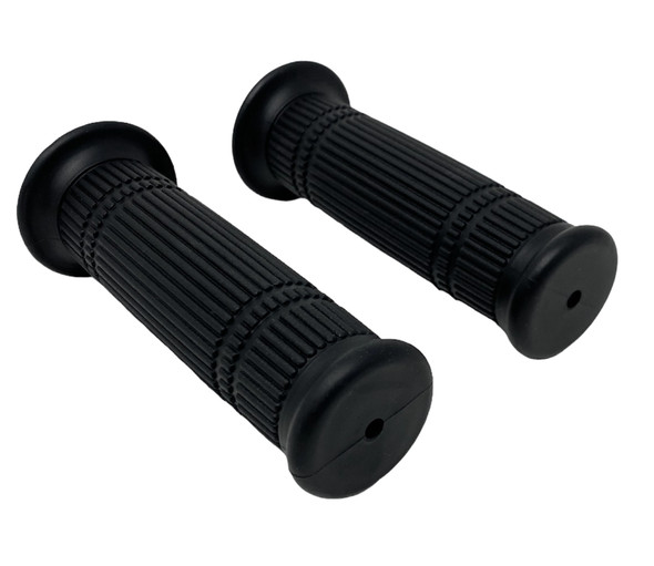 Motorcycle Black Hand Grips for 22mm 7/8