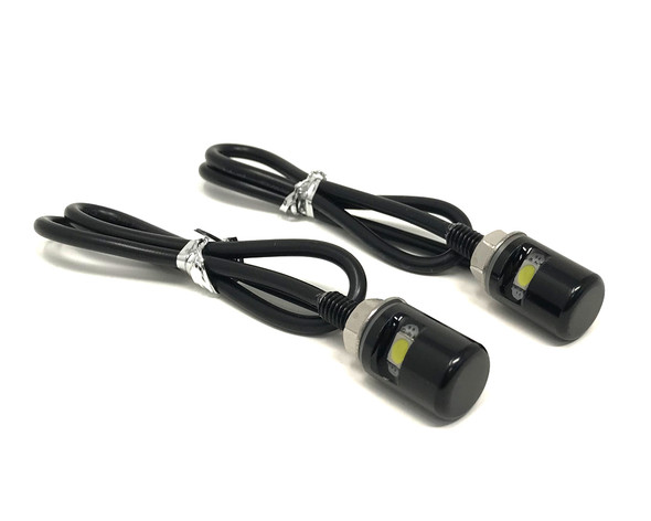 Bolt Lights for Number Plate License Plate - LED - Black