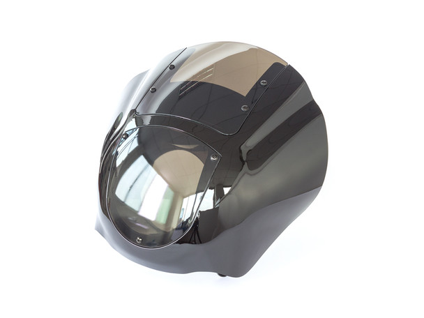 Detachable Fairing Cowling with Smoked Screen For Various Harley Davidson Sportster and Dyna Models