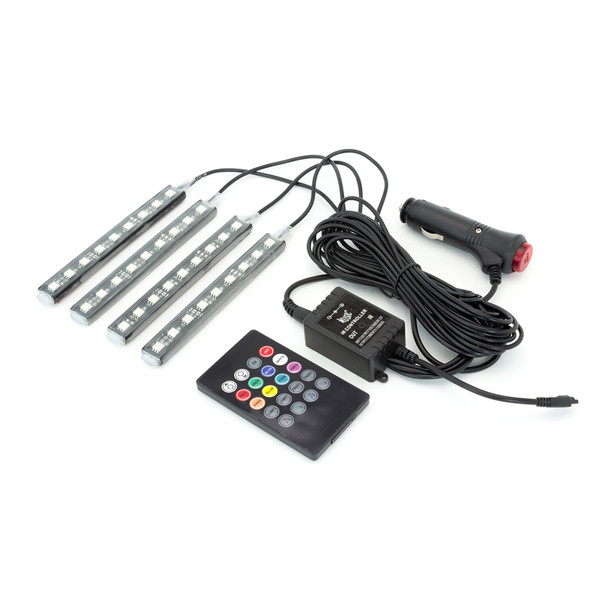 12V LED Lighting Kit for Motorbikes, Scooters, Cars, Vans, Pick Ups and Boats