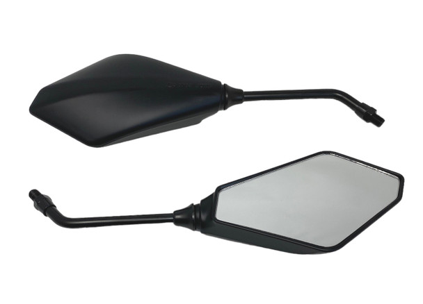 PAIR Of Excellent Quality Universal Fit Motorbike Wing Mirrors - E-marked