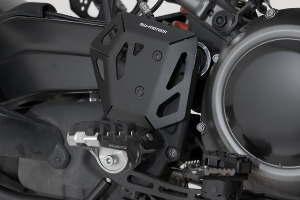 Brake cylinder guard Black. Harley-Davidson Pan America (21-).