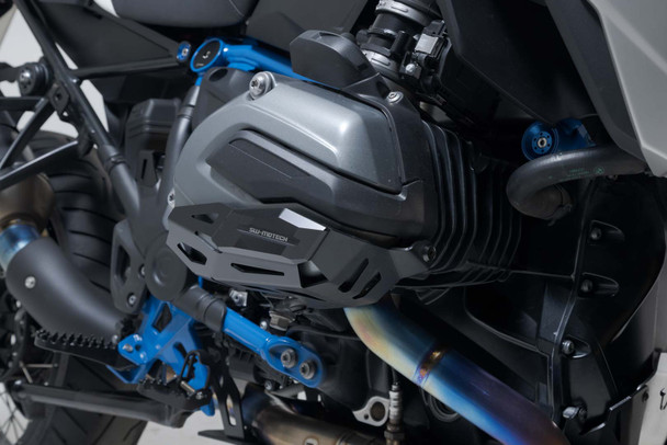 Cylinder guard Black. BMW R 1200-models (12-18).