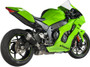Race Muffler - S-K10SO28-ASZTBL - KAWASAKI ZX-10 RR 1000 ABS