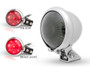 Chrome LED Stop Taillight for Retro Vintage Project Custom Motorcycle Motorbike