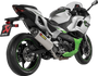 Slip-On Line Muffler - S-K4SO9-HRT - KAWASAKI NINJA 7 ABS