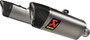 Slip-On Line Mufflers - S-D6SO2-HAPLT - DUCATI HYPERMOTARD 698 ABS