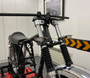 Motorcycle Motorbike Black E-marked LED Indicators with Orange Tips