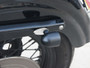 Rear Rail Block Off Indicator Turn Signal Adapter Plates for Harley Davidsons - Brushed Aluminium