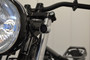 Chrome Mini LED Motorbike Indicators - CNC Aluminium with Black Bezel - PAIR