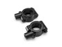 Motorbike Trike Mirror Mounts Clamps for 22mm Handlebars M8 Clockwise Thread - PAIR