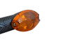 Universal Motorcycle Carbon Look Indicators Cat Eye Style