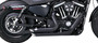 Vance & Hines Shortshots Staggered Exhaust System - 47329 - Harley Davidson XL 1200 C