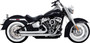 Vance & Hines Big Shots Staggered 2-into-2 Exhaust System - 17341 - Harley Davidson FLDE 1750 ABS
