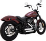 Vance & Hines Shortshots Staggered Exhaust System - 17333 - Harley Davidson FLDE 1750 ABS
