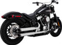 Vance & Hines 3" Twin Slash Slip-On Mufflers - 16376 - Harley Davidson FLFB 1750 ABS