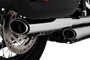 Vance & Hines 3" Twin Slash Slip-On Mufflers - 16379 - Harley Davidson FLDE 1750 ABS