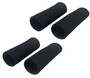 2 PAIRS of Motorbike Slip-on Foam Anti-vibration Grip Covers - Fits ALL Standard Size Grips