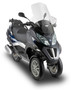 GIVI TRANSPARENT WINDSCREEN - D5601ST - PIAGGIO MP3 300 IE SPORT