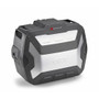 Givi XSPACE EXPANDABLE Monokey Top Case and/or Pannier - 27 to 36 Litre - Aluminium Cover