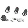  Givi Smart Security Lock Kit SLR105- Security Lock unification kit for 5 cases, including key with logo, metal reserve key and 5 coded cylinders