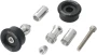 PAIR of Aluminium Bar End Mirror Adaptors