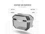 SH27 BLACK/ALUMINIUM Panniers
