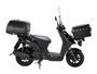 PUIG 90 LITRE MAXI TOP BOX WITH LOCK BLACK - 0468N - HONDA PCX 125