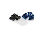 PUIG ANODIZED SCREEN SCREW SET WITH NUTS BLUE - 0956A - INDIAN FTR SPORT