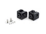 PUIG RIDER FOOTPEG ADAPTORS - ADJUSTABLE BLACK - 20241N - HONDA CB500 HORNET E-CLUTCH