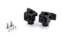 PUIG RIDER FOOTPEG ADAPTORS - ADJUSTABLE BLACK - 20243N - YAMAHA TENERE 700 EXTREME EDITION
