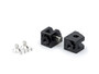 PUIG RIDER FOOTPEG ADAPTORS - ADJUSTABLE BLACK - 20248N - YAMAHA XSR700