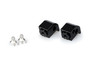 PUIG PILLION ADJUSTABLE FOOTPEG ADAPTORS BLACK - 20253N - YAMAHA YZF-R3